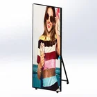 led stand poster display advertising screen