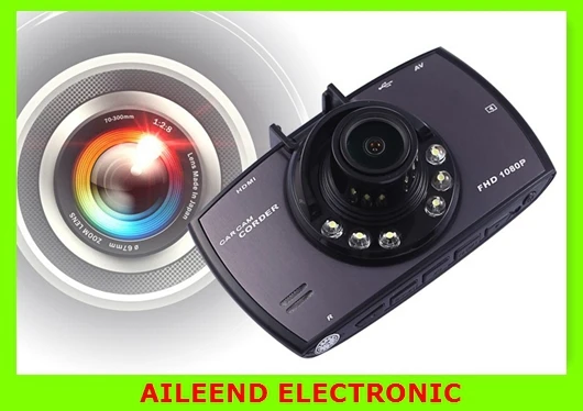 G30 Night Vision Car DVR 1080P 170 Degrees Car Recorder Glass Lens Car Camera DVR Recorder Novatek 96650 With h.264 2.7" Lcd