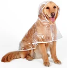 Transparent Waterproof Dog Raincoat Clothes for Dog