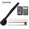 ToMyo Fly Fishing Rod and Reel Combo Set 4 Piece Fly Rod 5/6 9ft Complete Starter Package