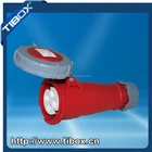2015 Newly developed TIBOX power IEC waterproof 4P 400V industrial plug and sockets