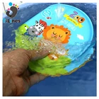 Waterproof toys custom baby eva bath book with BB sound