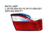 USE FOR HONDA PARTS ( ACCORD 1998 ) BACK LAMP OEM :L 34156-S84-E01; R 34151-S84-G01