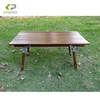 Wholesale bamboo wooden portable camping bbq picnic outdoor foldable folding table