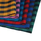 Basic Myanmar 50s men cloth custom check fabric for shirt fabric