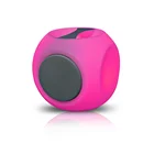 IPX4 waterproof wireless portable remote control music cute shape table speaker lighting 3W RGBW LED speaker light