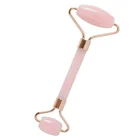 Natural Rose Quartz Jade Facial Massage Roller Women Beauty Face Factory Wholesale.