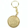 Gold Plated Gold Silver Rose Bitcoin Coin Key For Nice Gift