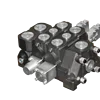 hot selling high pressure hydraulic solenoid valve 12/24 volt solenoid and lever control