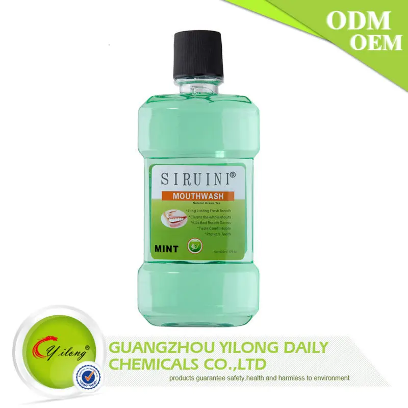 Mint Refresh Antibacterial Chlorine Dioxide Tooth Whitening Mouthwash