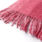 Polyester winter ladies pashmina wool scarf cashmere feeling personalized scarf voile cotton scarf