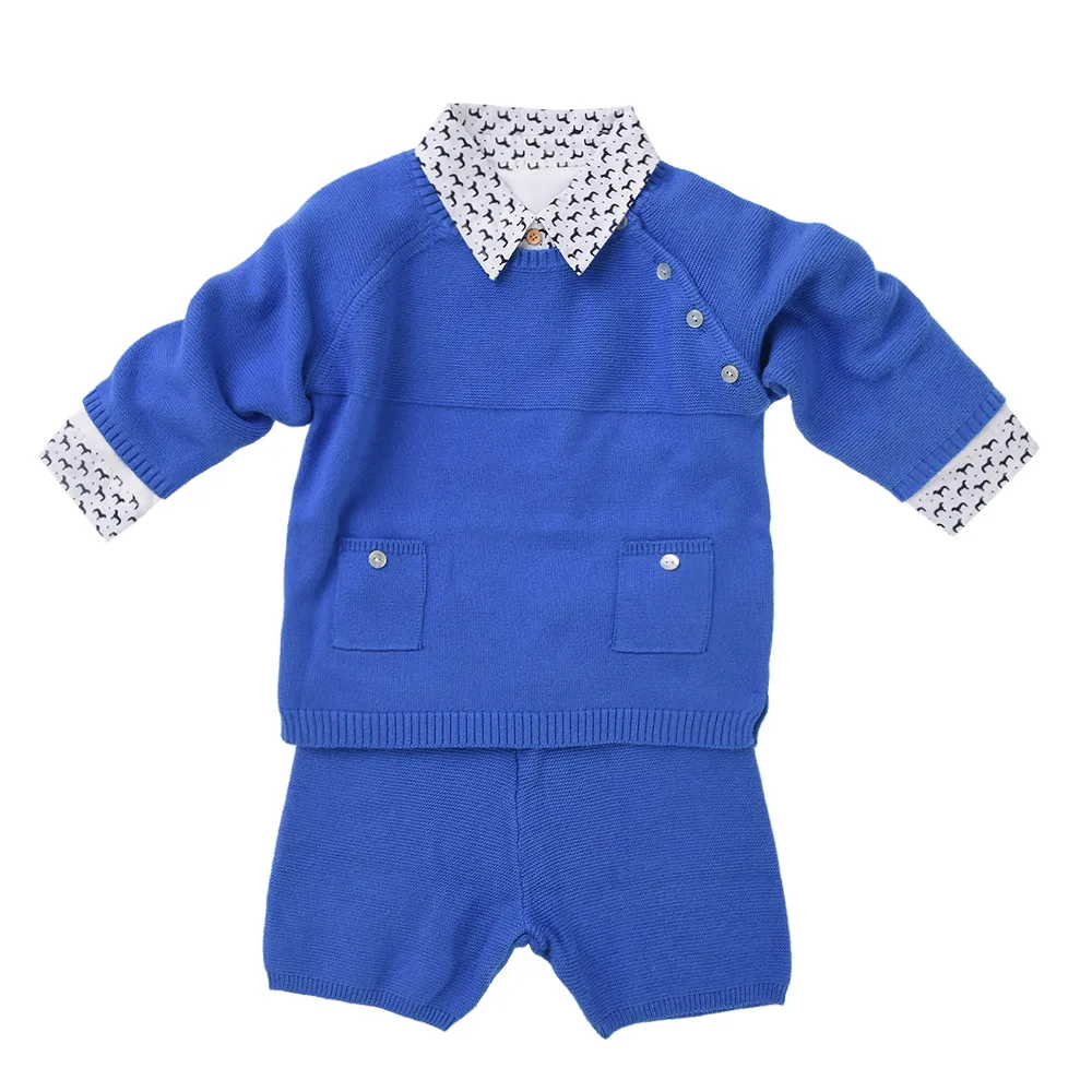 wholesale fall boys clothes boutique kids clothing baby gift set
