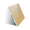 Special color glass plate best quality wifi fan switch for India market ceiling fan regulator support google home