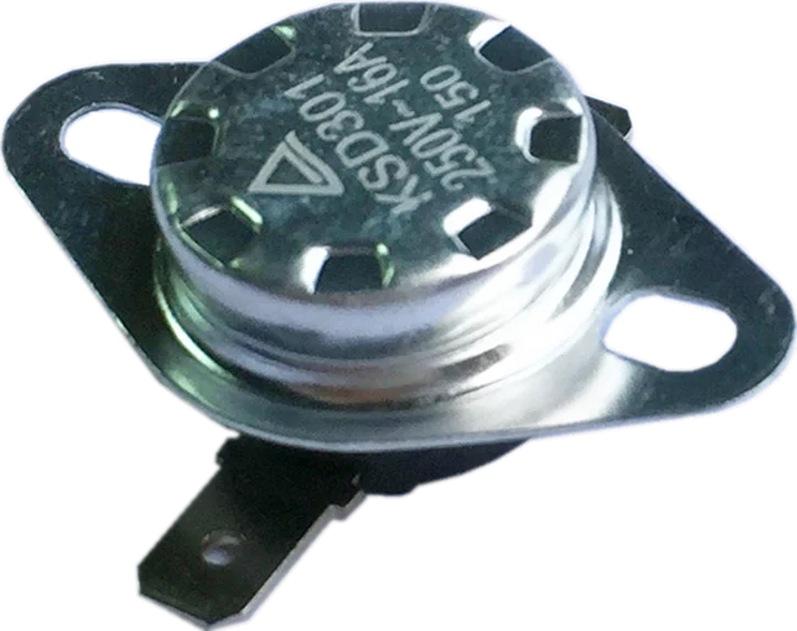 KSD301 bimetálico café interruptor térmico (1/2 ") termostato para