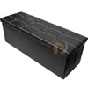 Durable Leather foldable ottoman storage
