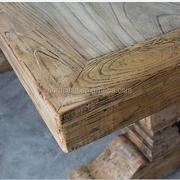 solid wood dining table