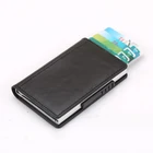 Promotion PU leather credit card holder rfid blocking wallet for men