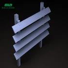 Outdoor /External Motorized Aerofoil Sun Aluminium louvers