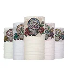 2019 Latest design multifunctional custom logo seamless paisley tubular bandana