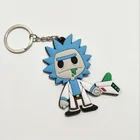 Factory Cheap Promotional Custom Silicone PVC Rubber Keychain