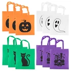 New design foldable Halloween non woven package tote bag for party gifts