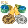 Factory Metal Crafts Zinc Alloy Sports Award Marathon Carnival Medal Craft