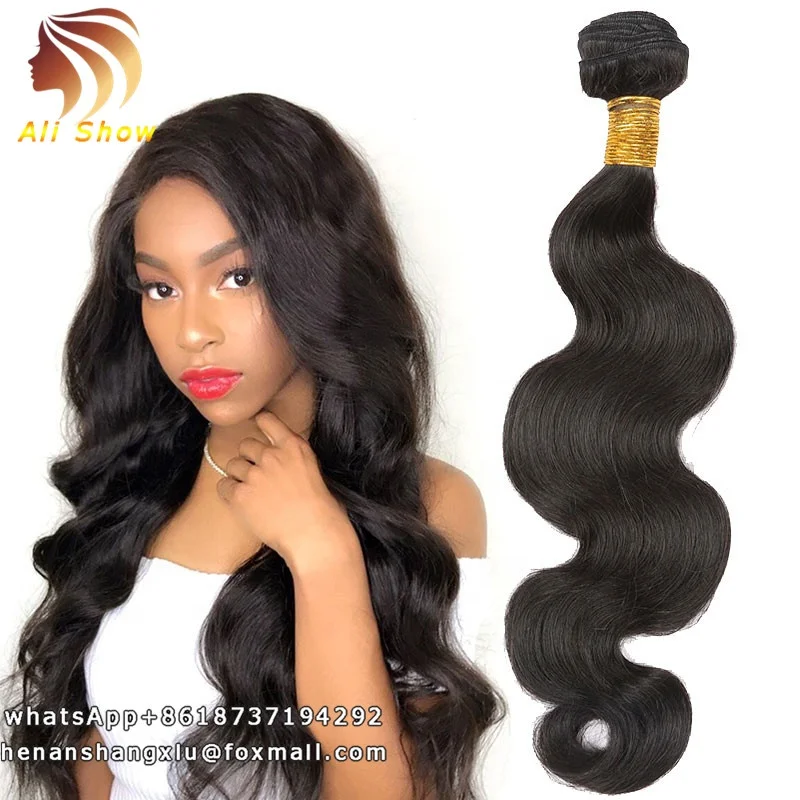 Ali Show Cheap Price Virgin Hair Bundle Raw Indian Hair Bundle For