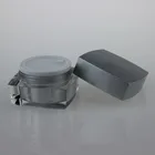 wholesale JA50 15g acrylic cheap jars , wholesale silver square plastic containers ,15g empty container and packaging supply