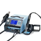 YIHUA 992DA+ hot air heat gun smoke absorb 3 in 1 bga professional soldering iron SMD rework station