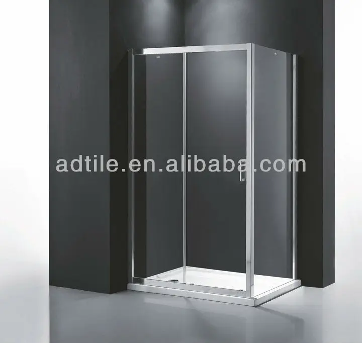 Big Profile Framed Glass Sliding Half Shower Doors - Buy Half Shower ... Big Profile Framed Glass Sliding Half Shower Doors - Buy Half Shower ...