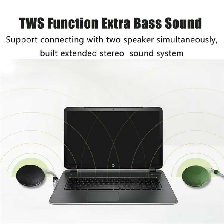 Fresh New released mini portable round shape IPX4 bluetooth speaker waterproof - ANKUX.COM