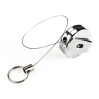 Fancy heavy duty retractable reel badge holder cheap hot business promotion gifts item with Your Logo or Name