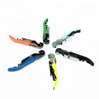 Metal 2 Step Wine Bottle Opener Corkscrew for Bar & Keychain