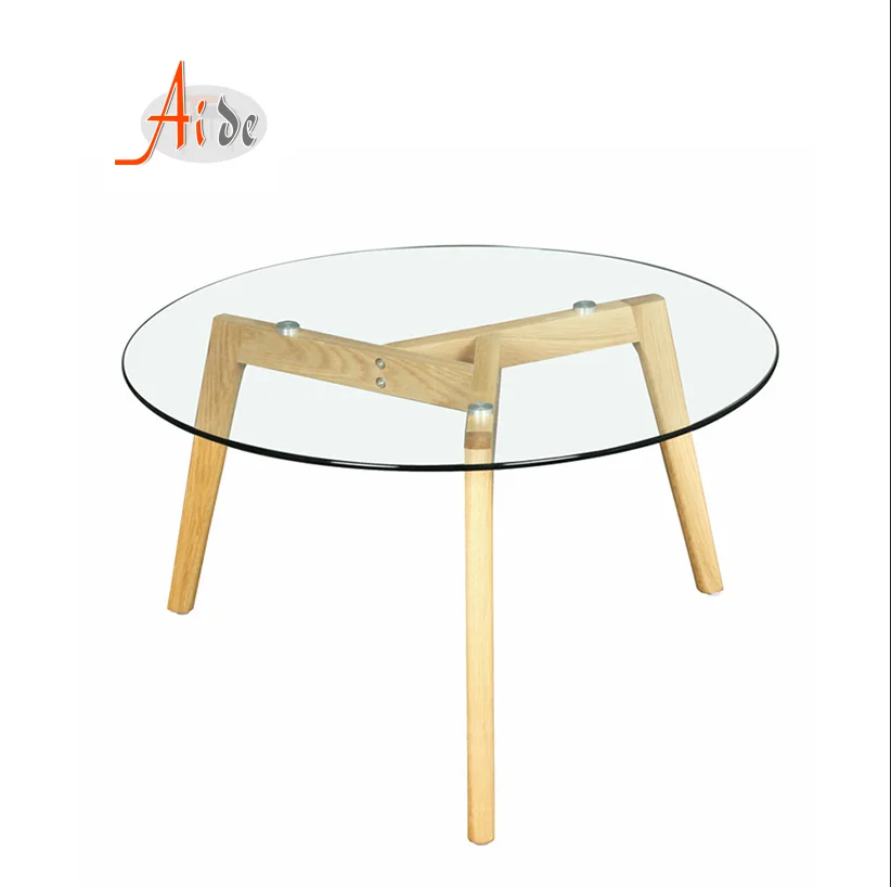 Modern Design New Hotel Luxury Tempered Glass Top Center Table
