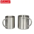 Cups Saucers Coffee Cup Bpa Free 300ml Stainless Steel Double Wall Camping Coffee Cup