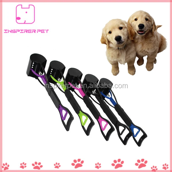 handle dog poop scooper