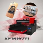 2019 new A1 6090 uv varinsh phone cover uv ink does not fade printer metal printing scratch-resistant