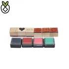 Wooden Made Kids Self Inking Stamps,kids Toy Stamps