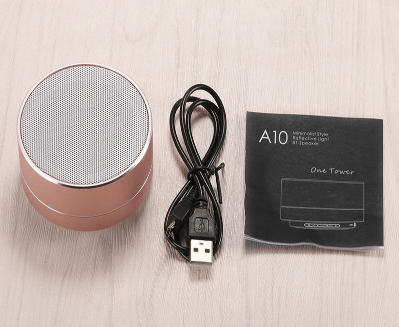 Factory Supply 3D Stereo Sound USB Rechargeable Wireless Mini Speaker Bluetooths for Mobile Phone - ANKUX.COM