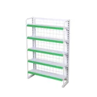 Supermarket goods socks display potato chips snacks metal display rack stand