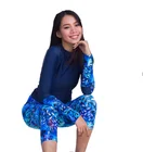 Factory high quality modest swimwear women nylon spandex fabric oem for wholesale