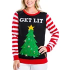 Wholesale Cheap High Quality Knitted Sweater Jumper Women Christmas Sweater Jumper