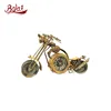 Rusty yellow car body design round dial classical clock gift for men
