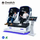 High Quality 9D Virtual Reality Dynamic Motion Ride Cinema With Various Movies Owatch 9d VR Chair