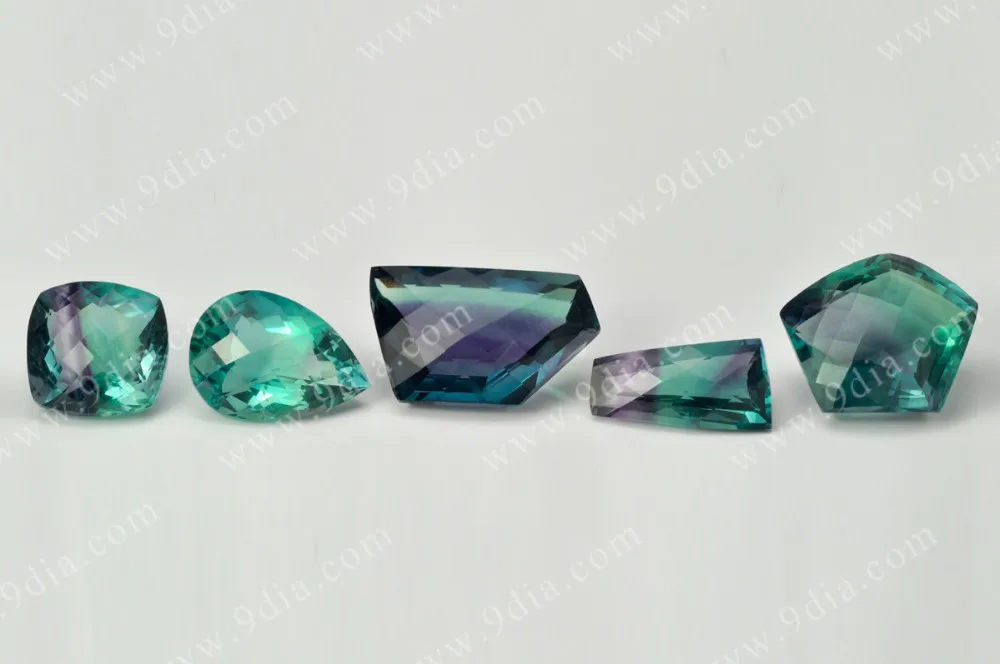 Wholesale High Quality Green Stone Facet Rough Fluorite Crystal
