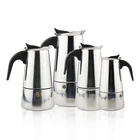 Best Selling Portable Espresso Coffee Maker,Induction Stainless Steel Stovetop Espresso Maker Moka Pot