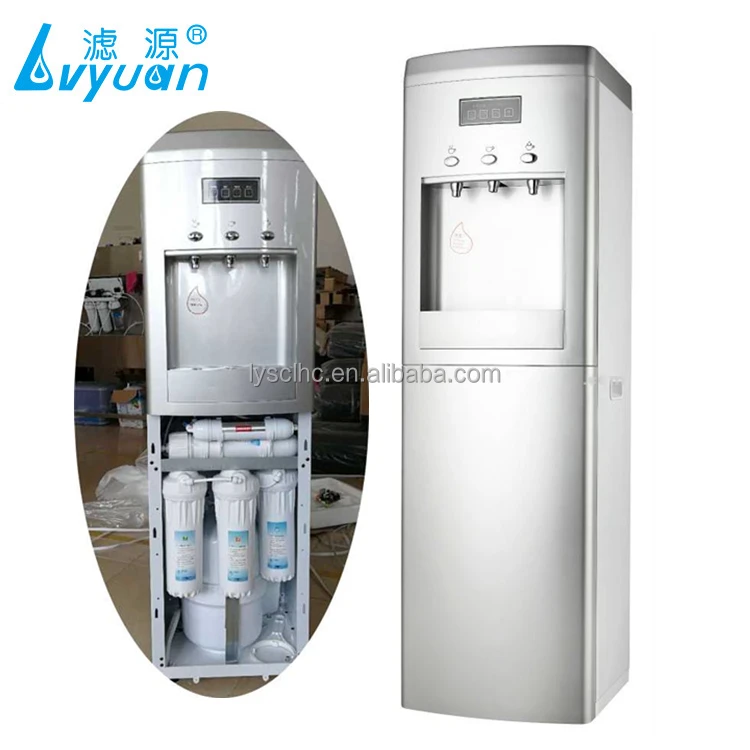 water filter with hot and cold