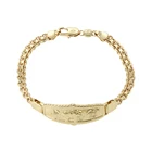 75483 xuping copper lucky 14k bangles bracelets with elephant and rose