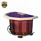 Mesas de Blackjack Folding Blackjack Table Luxury Poker Table With Dealer Position