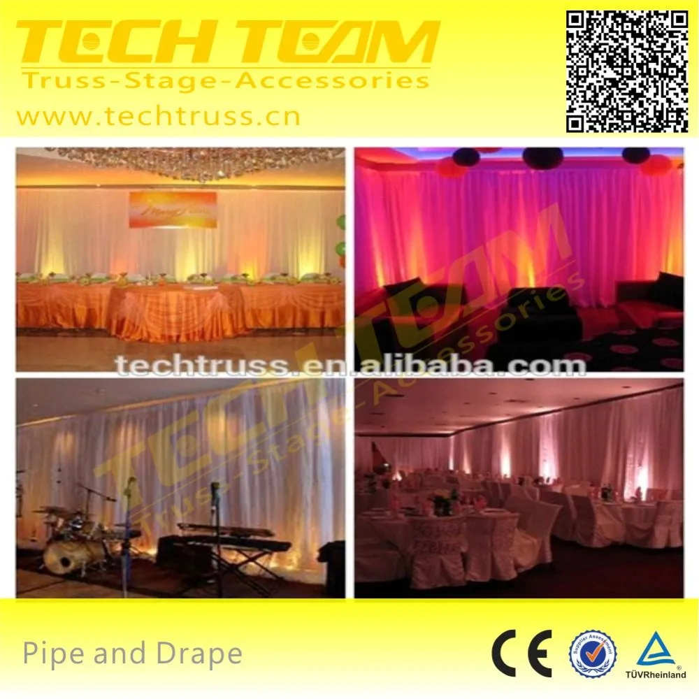 pipe and drape